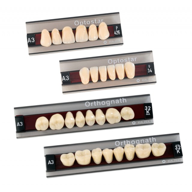 Kulzer Classic Range - 3 & 4 Layer Acrylic Teeth